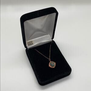 NWOT resin copper necklace
